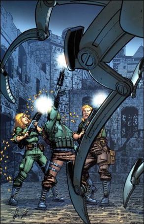 G.I. Joe (2008) issue 9-C Howard Chaykin 1:10 Virgin Cover