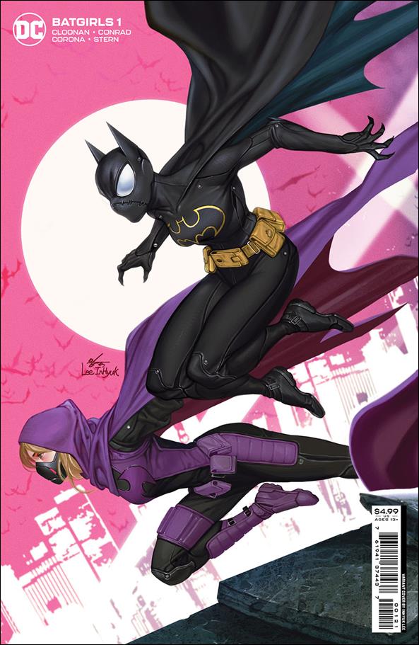 Batgirls issue 1-B InHyuk Lee Left Side "Masked" Cardstock Cover