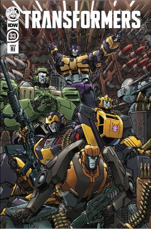 Transformers (2019) issue 33-C Alex Milne 1:10 Cover