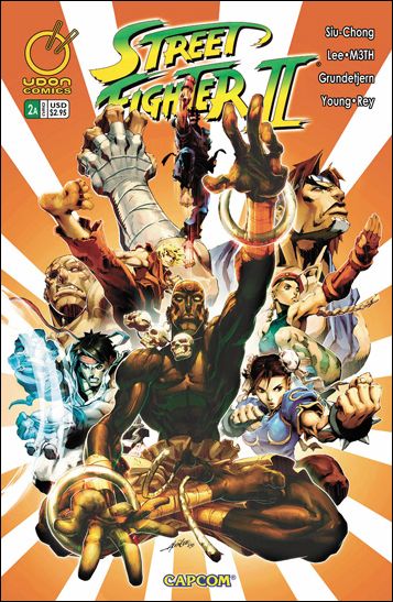 Street Fighter II (2005) issue 2 Alvin Lee Cover