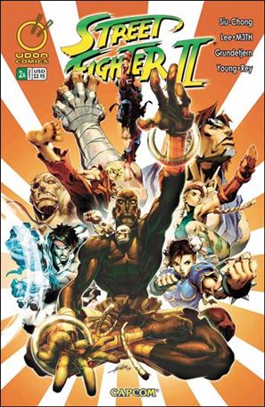 Street Fighter II (2005) issue 2 Alvin Lee Cover