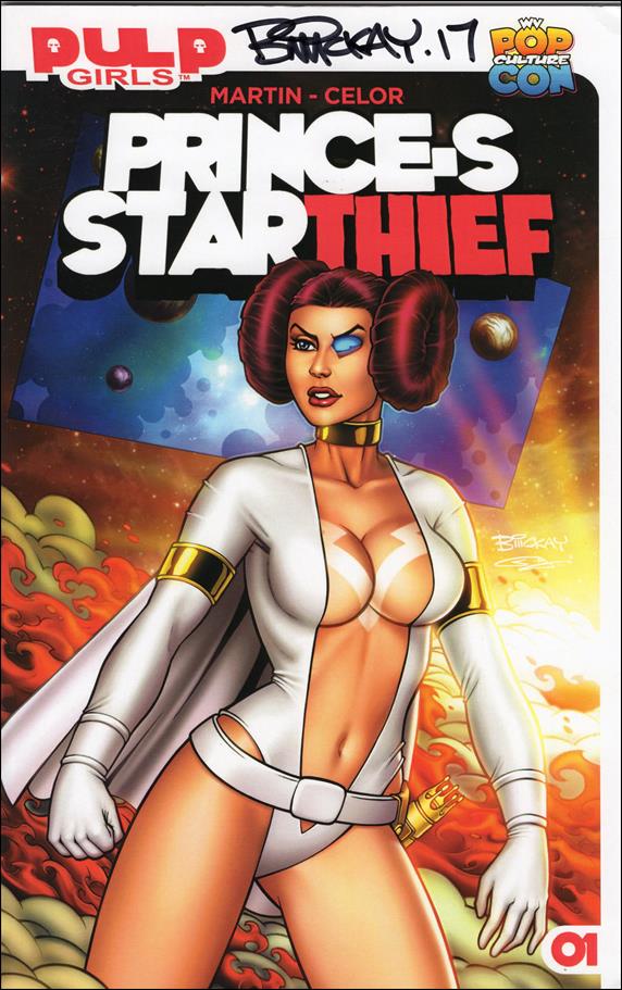 Pulp Girls: Prince-S STARthief issue 1-F Bill McKay WV Pop Culture Con Cover 1/250