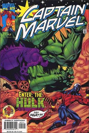 Captain Marvel (1999) issue 2 Chris Cross Cover