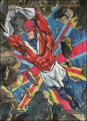 1993 Marvel Masterpieces (Base Set) card 64 Captain Britain