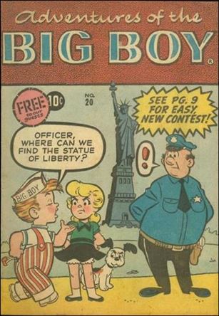 Adventures of the Big Boy issue 20 East Coast Cover