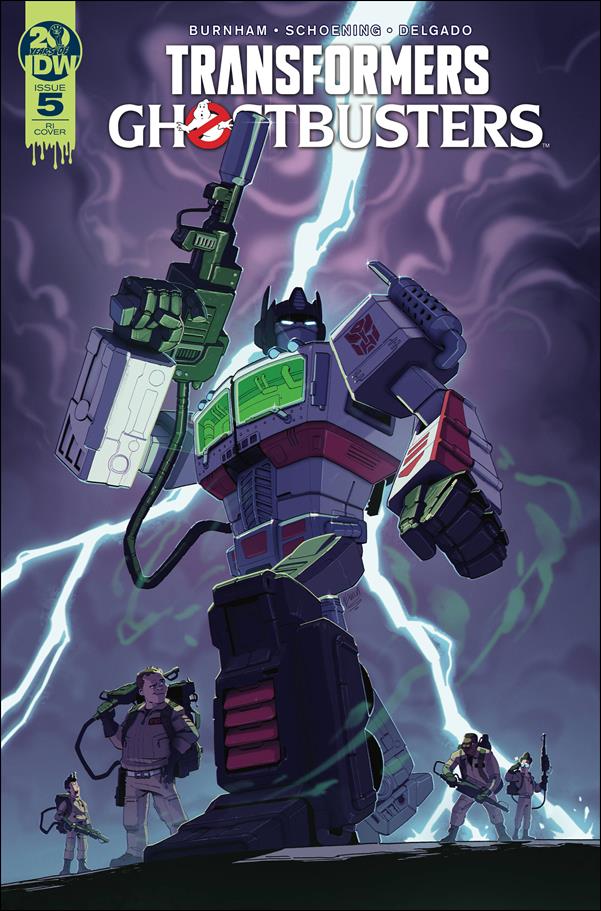 Transformers/Ghostbusters issue 5-C Evan Stanley 1:10 Cover