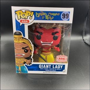 POP! Asia figure 99-I Giant Lady (Red)