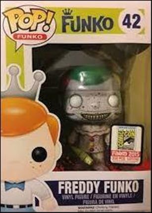 Pop! Funko - Freddy Funko figure 42-B Freddy Funko (Twisty Bloody) SDCC 1/250