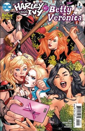 Harley & Ivy Meet Betty & Veronica issue 2 Emanuela Lupacchino Cover