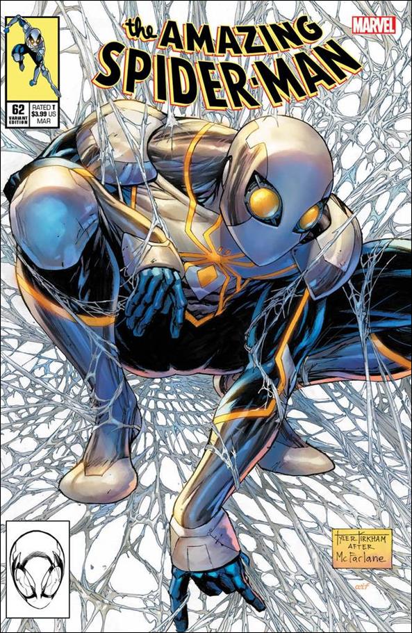 Amazing Spider-Man (2018) issue 62-D Tyler Kirkham Frankie's Comics Cover