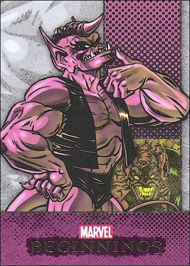 Marvel Beginnings: Series 3 (Base Set) card 501 S'ym