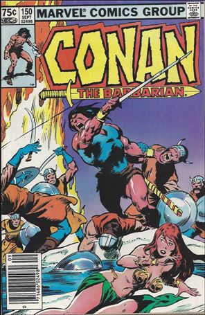 Conan the Barbarian (1970) issue 150-B Canadian Price Cover
