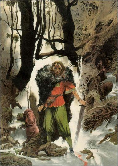 Charles Vess (Base Set) card 52 Skade: The Tree of Life and Death