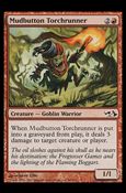 Magic the Gathering: Duel Decks: Elves vs. Goblins (Base Set) card 46 Mudbutton Torchrunner