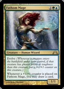 Magic the Gathering: Gatecrash (Base Set) card 162 Fathom Mage