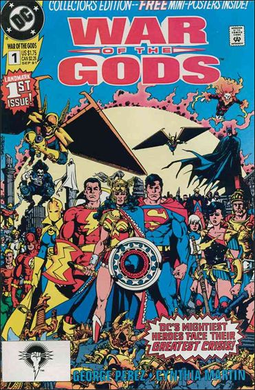 War of the Gods issue 1 Collectors' Edition Cover