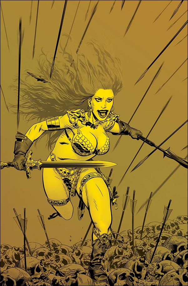 Red Sonja: Price of Blood issue 1-N Michael Golden 1:40 Virgin Gold Tint Cover