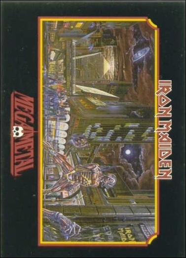 Mega Metal (Base Set) card 41 "Somewhere in Time" Album Cover