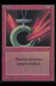 Magic the Gathering: Limited Edition Alpha (Base Set) card 173 Shatter
