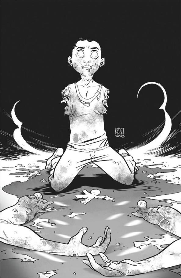 House of Slaughter issue 20-F Ramón Pérez 1:50 B&W Cover