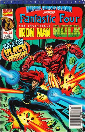 Marvel Heroes Reborn (UK) issue 25 Cardstock Cover