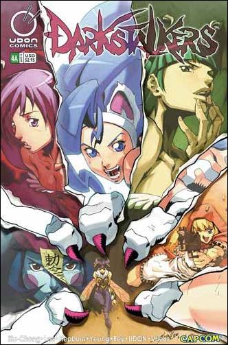 Darkstalkers issue 4 Alvin Lee Cover