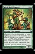 Magic the Gathering: Morningtide (Base Set) card 140 Wolf-Skull Shaman