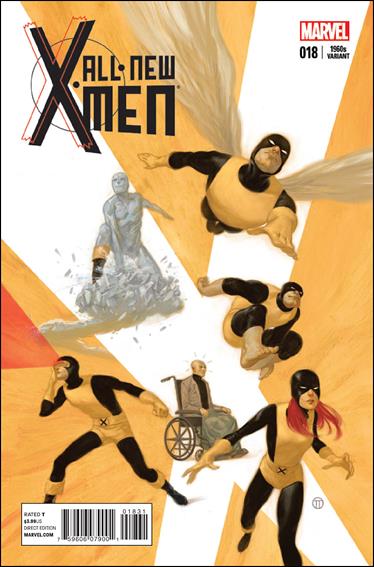 All-New X-Men (2013) issue 18-B Julian Totino Tedesco 1960s Cover