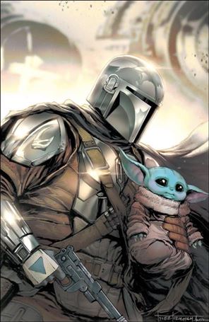 Star Wars: The Mandalorian issue 8-G Tyler Kirkham Shared Retailer Virgin Cover
