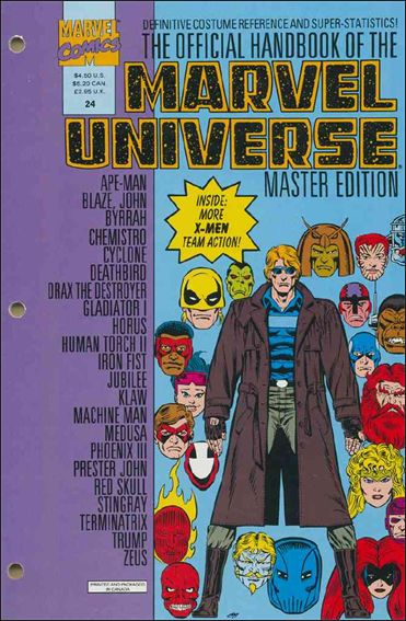 Official Handbook of the Marvel Universe: Master Edition issue 24