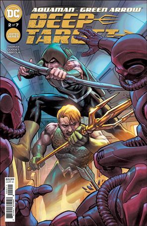 Aquaman/Green Arrow: Deep Target issue 2 Marco Santucci Cover