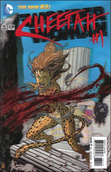 Wonder Woman (2011) issue 23.1-C Cheetah 3D Cover (2nd Printing)