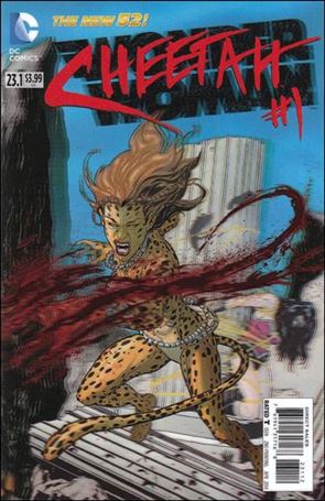 Wonder Woman (2011) issue 23.1-C Cheetah 3D Cover (2nd Printing)