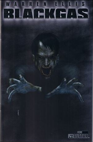 Warren Ellis: Blackgas  issue 1-F Platinum Foil Cover 1/800