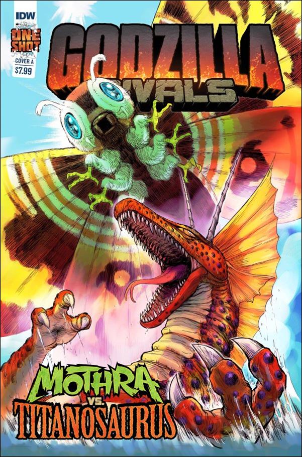 Godzilla Rivals: Mothra vs. Titanosaurus issue 1 Ferio Wind Cover