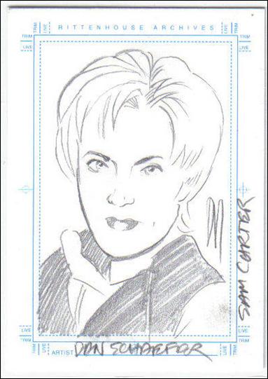 Stargate SG-1: Season 5 (Sketch Subset) card No Number r Sam Carter 1/500
