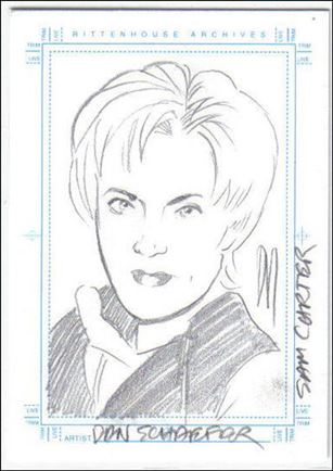 Stargate SG-1: Season 5 (Sketch Subset) card No Number r Sam Carter 1/500