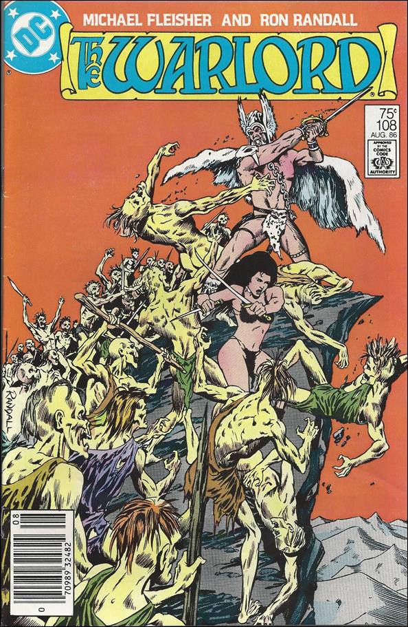 Warlord (1976) issue 108-C Newsstand Edition w/o Cover Word Captions