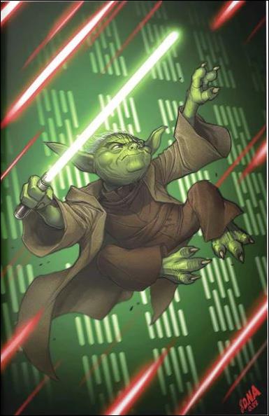 Star Wars: Yoda issue 1-H David Nakayama Unknown/SLH/CT Virgin Cover