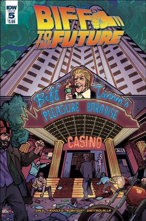 Back to the Future: Biff to the Future issue 5 Alan Robinson Cover