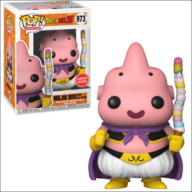 POP! Animation figure 973 Majin Buu with ice cream