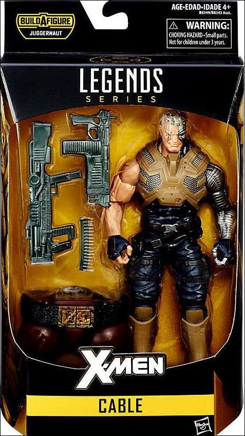 Marvel Legends Series: X-Men (Juggernaut Series)  figure 1 Cable