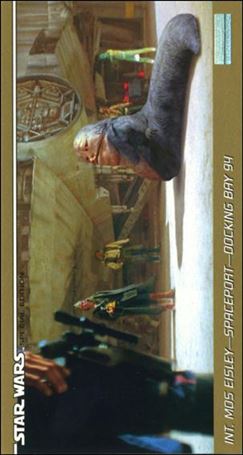 Star Wars Trilogy Special Edition Widevision  (Base Set) card 26 Int. Mos Eisley - Spaceport - Docking Bay 94