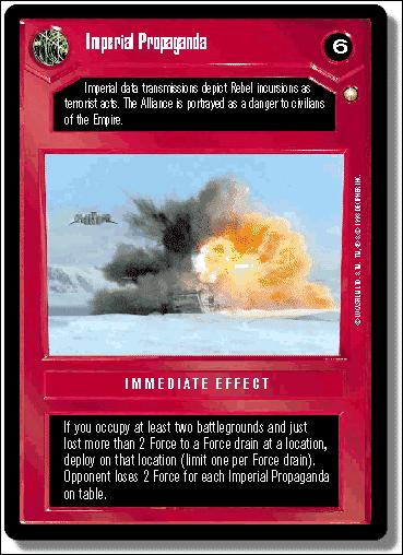 Star Wars: Special Edition Limited (Base Set) card 79 Imperial Propaganda