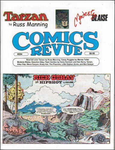 Comics Revue issue 254 Rick O'Shay by Stan Lynde