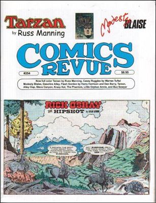 Comics Revue issue 254 Rick O'Shay by Stan Lynde