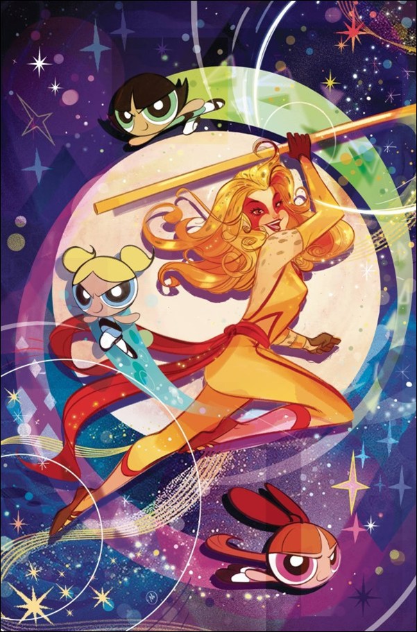 ThunderCats / The Powerpuff Girls issue 1-I Nicoletta Baldari Virgin 1:10 Cardstock Cover