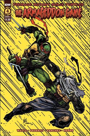 Teenage Mutant Ninja Turtles: The Armageddon Game (9/2022) issue 4-C Kevin Eastman Cover