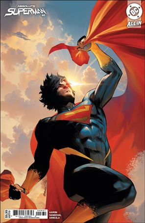 Absolute Superman issue 8.00-C Brandon Peterson Cardstock Cover