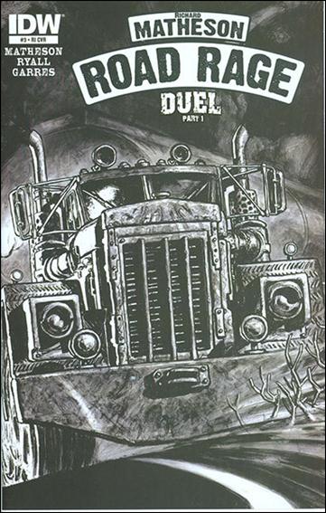 Road Rage: Duel issue 3-B Rafa Garres 1:10 Grayscale Cover